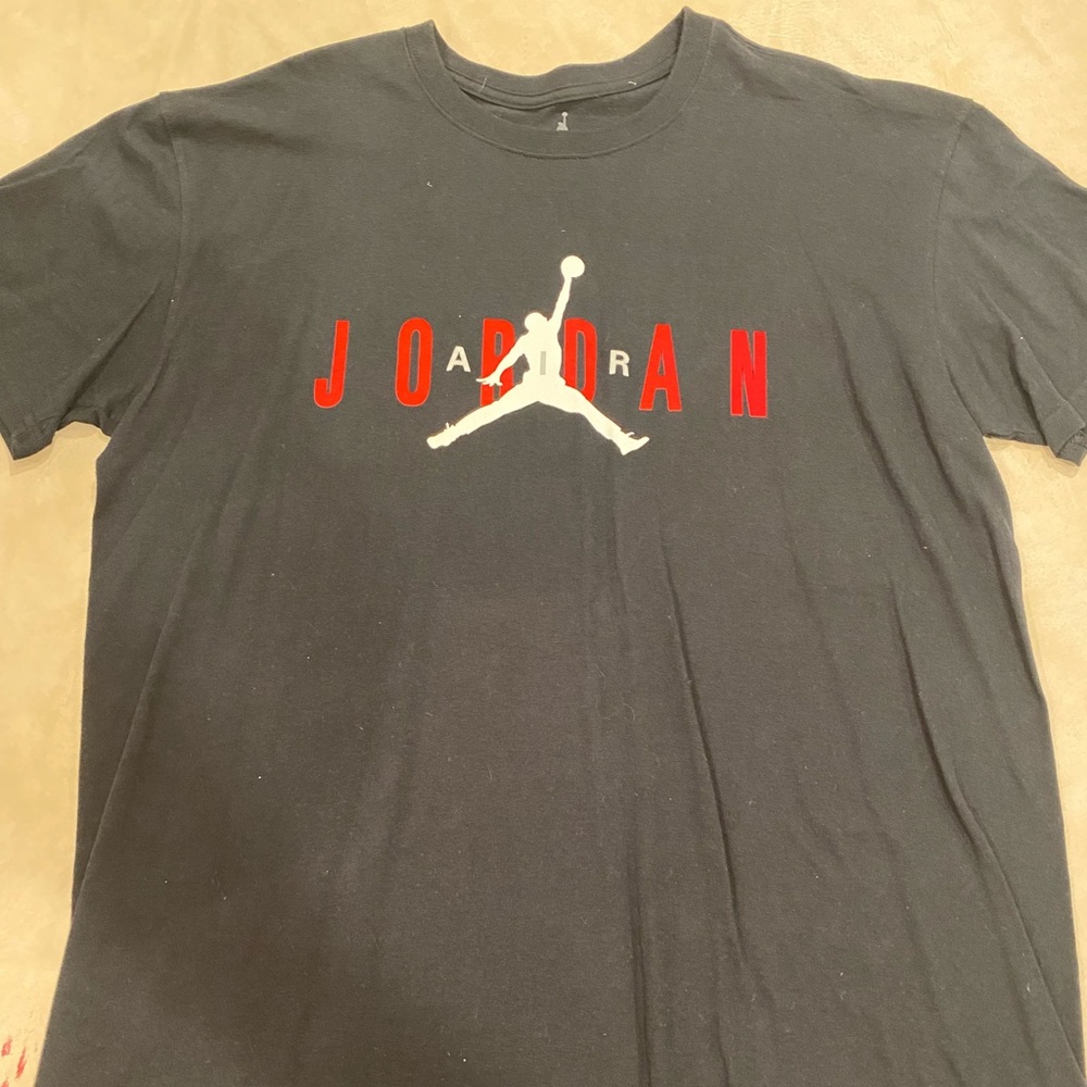 Black Air Jordan T-shirt, Size XL